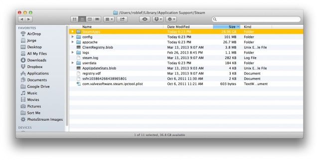 repair a library folder for steam on mac